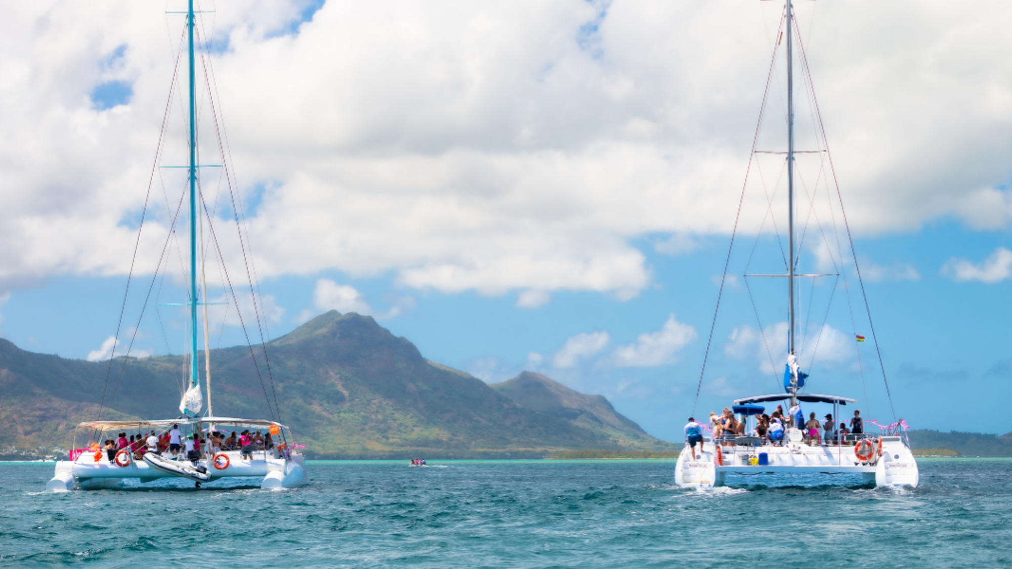 Prenez la mer pour l'épreuve de natation