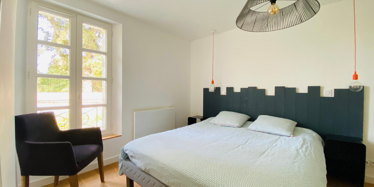 Chambre à l'étage pour 2 Copines (lits séparés)