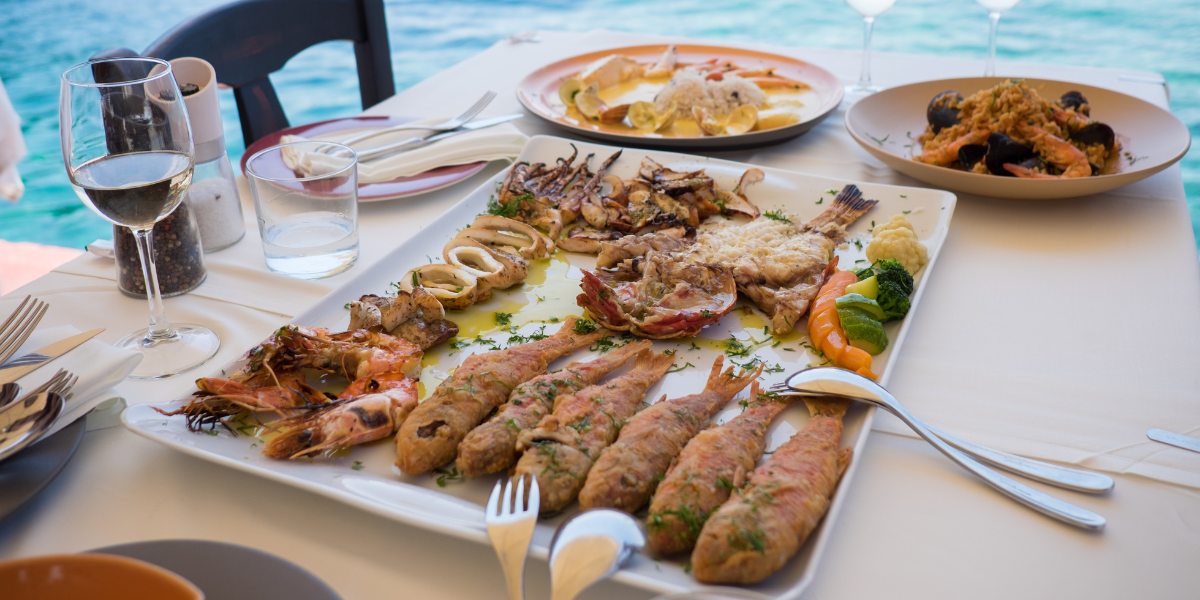 Les spécialités grecques (non inclus)  