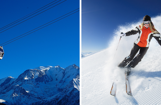 Ski, snow & fun au pied du massif du Mont-Blanc