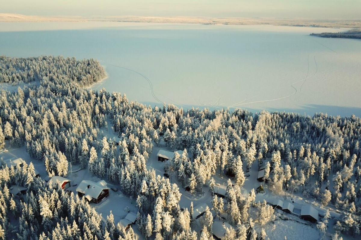 Le domaine de Loma-Vietonen Oy, Laponie 