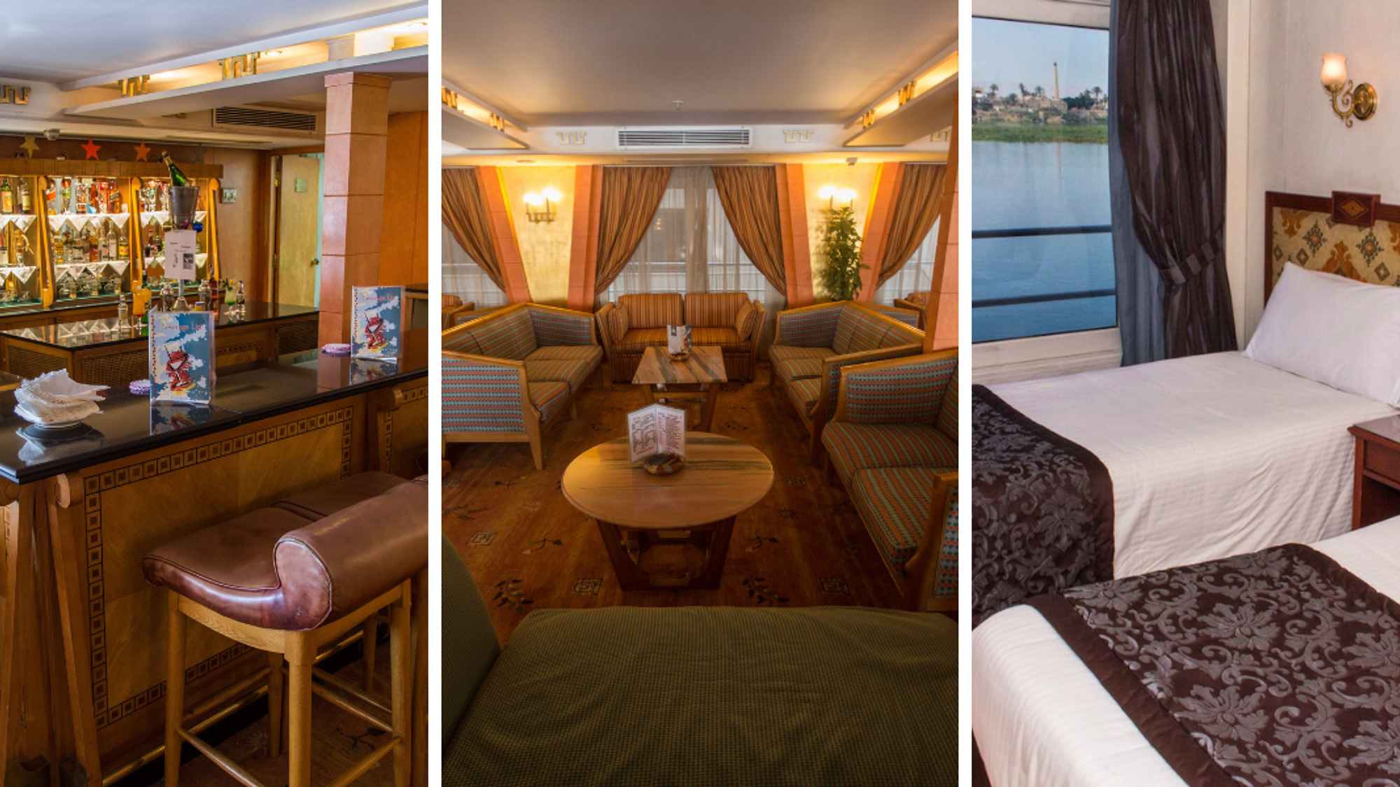 Votre bateau tout confort : MS Nile Azur (ou similaire) - jours 3 à 9