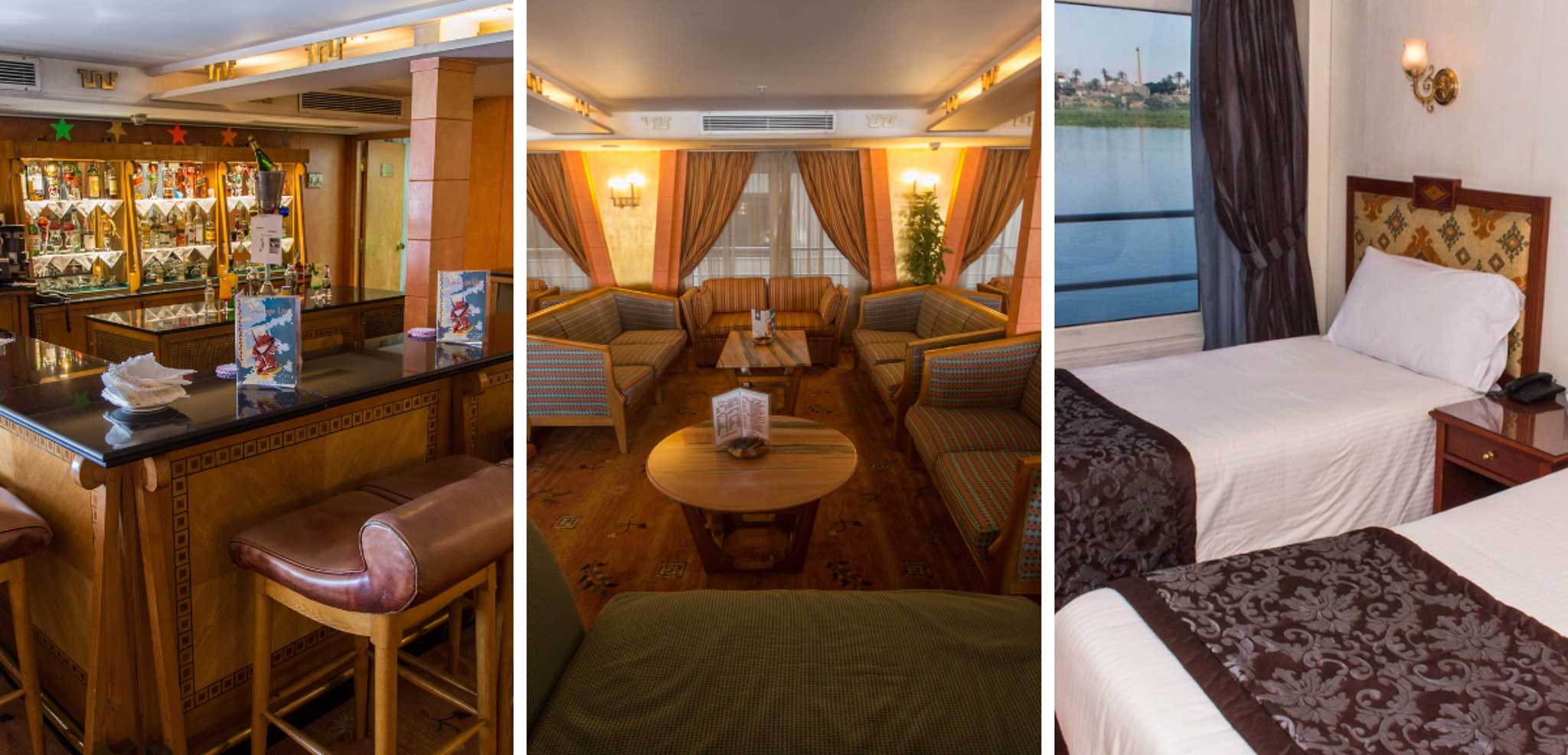 Votre bateau tout confort : MS Nile Azur (ou similaire) - jours 3 à 9