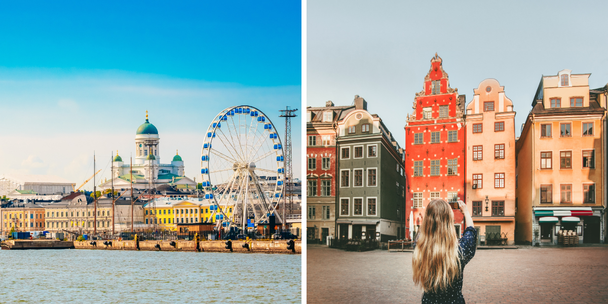 Bienvenue dans les capitales nordiques entre Helsinki et Stockholm