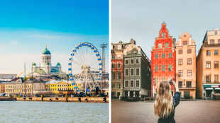 Bienvenue dans les capitales nordiques entre Helsinki et Stockholm