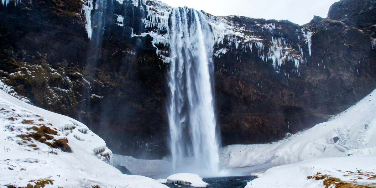 La cascade de Seljalandsfoss, Islande