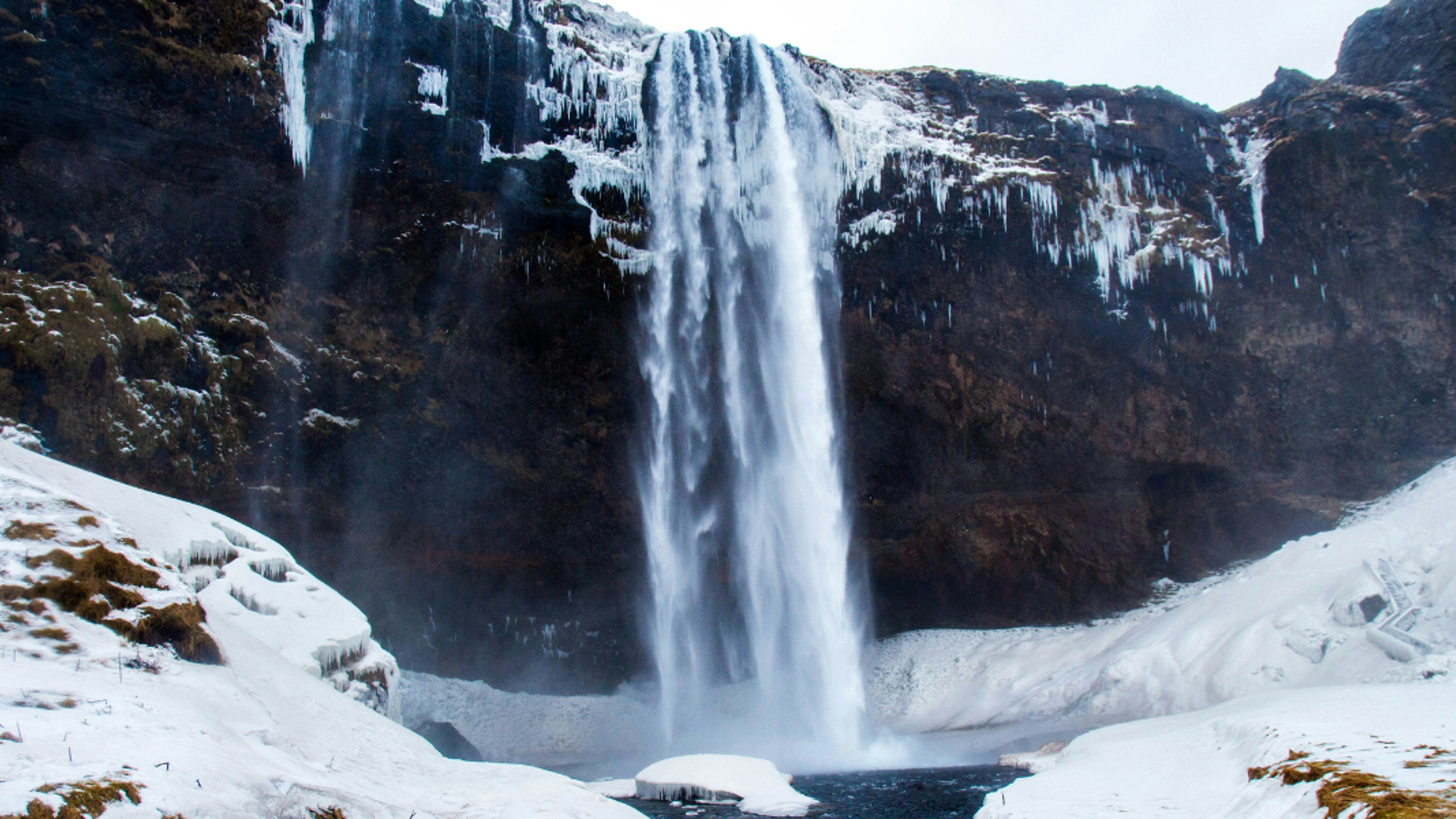 La cascade de Seljalandsfoss, Islande