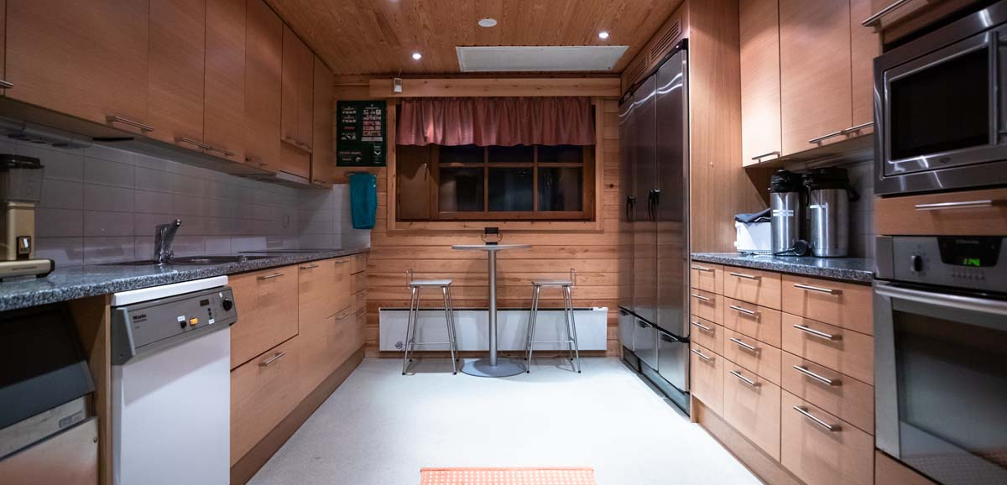 Une cuisine équipée