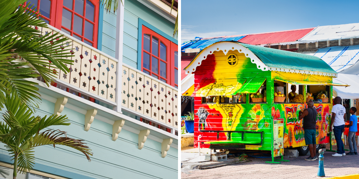 Colorée et traditionnelle côté français