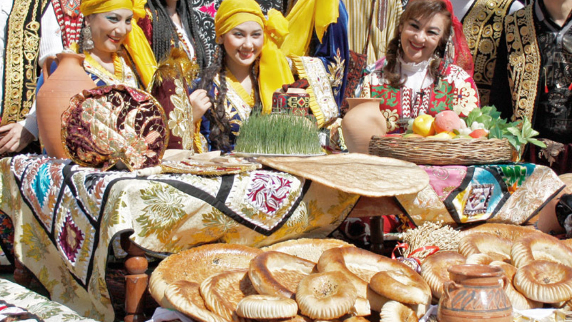 Pendant la célébration de Navrouz, la fête du printemps !
