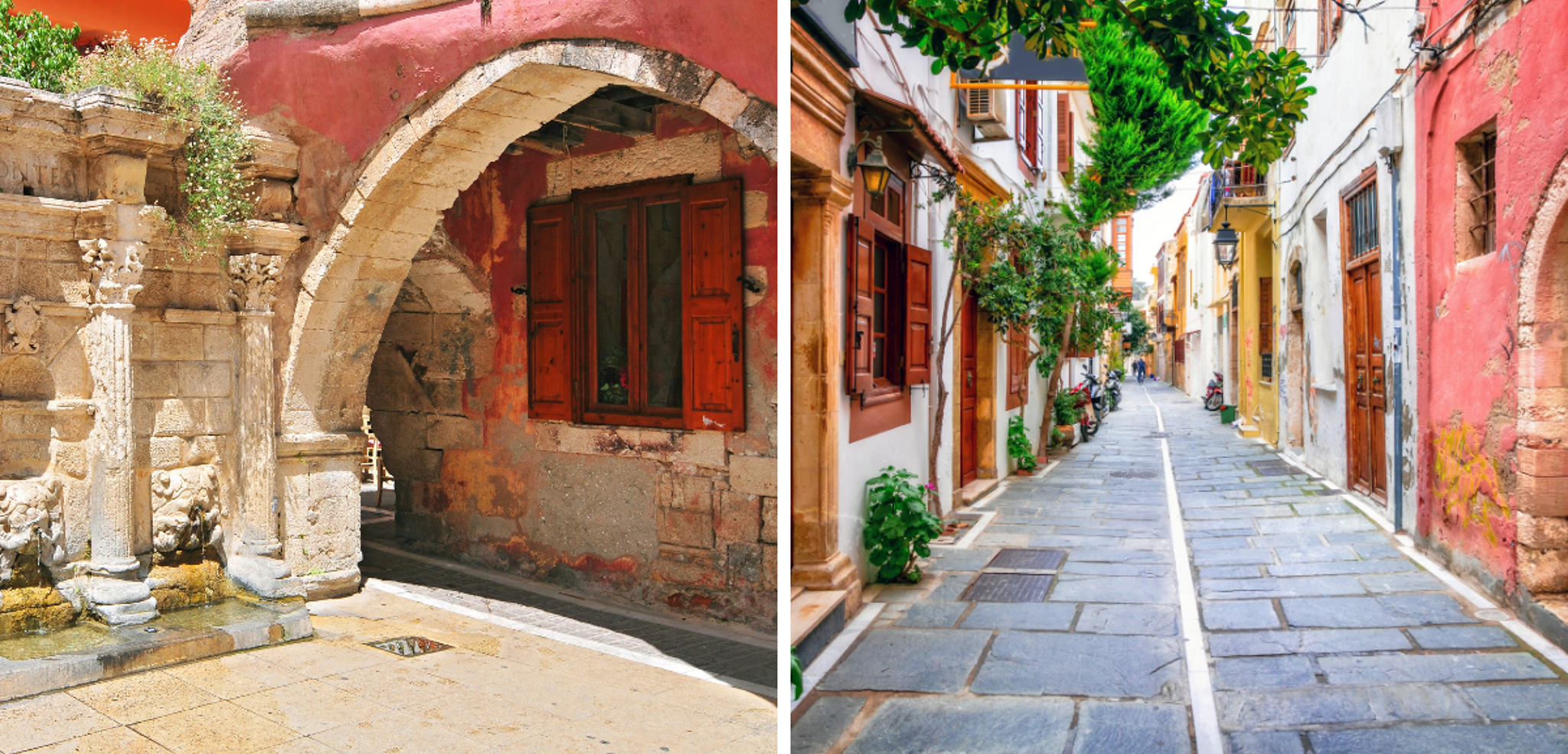 Partez à la découverte des petites ruelles colorées de Rethymnon
