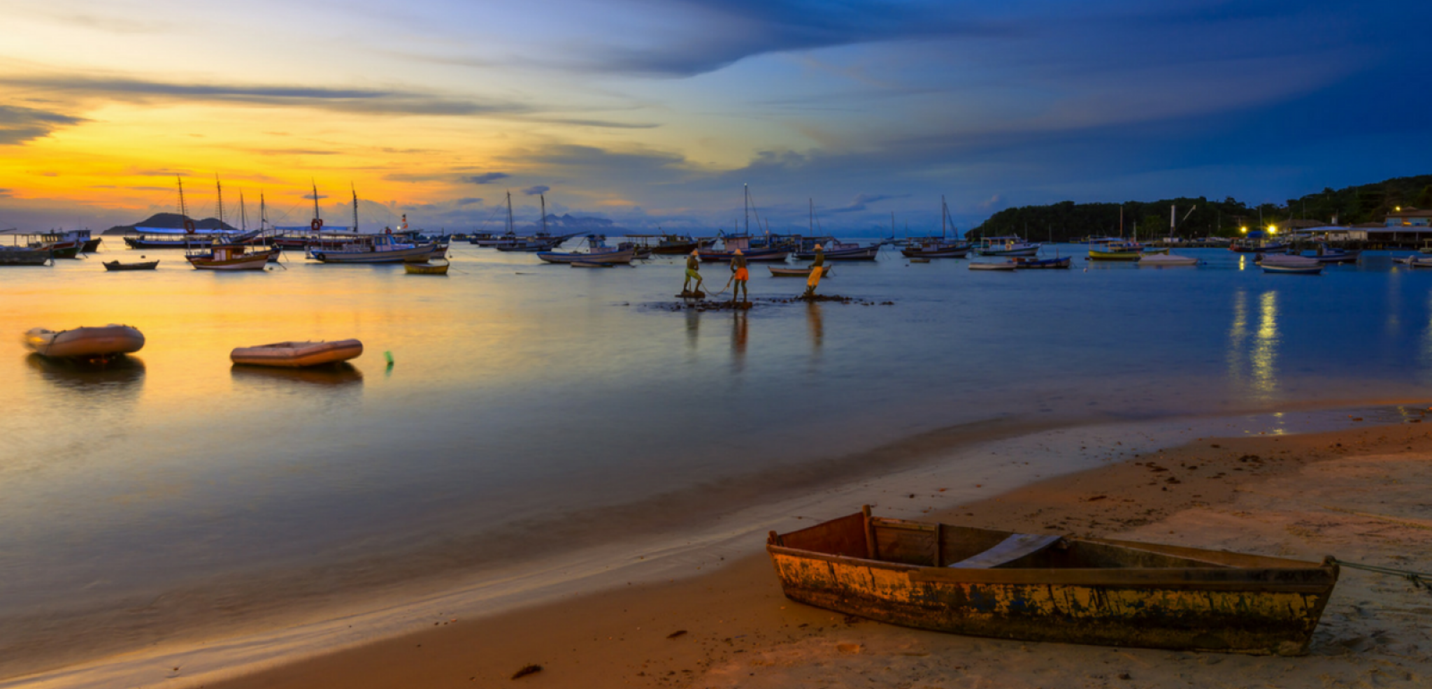 ... et de ses couchers de soleil !