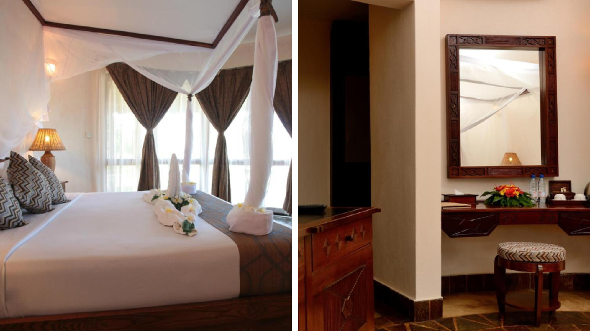 Des chambres spacieuses et confortables