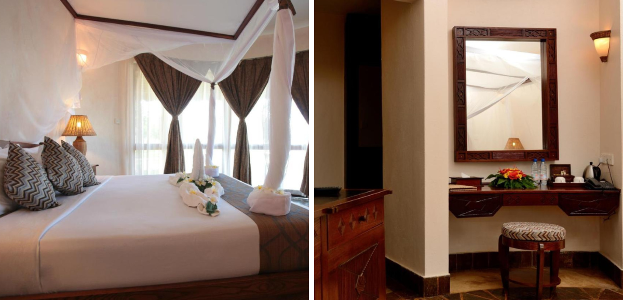 Des chambres spacieuses et confortables