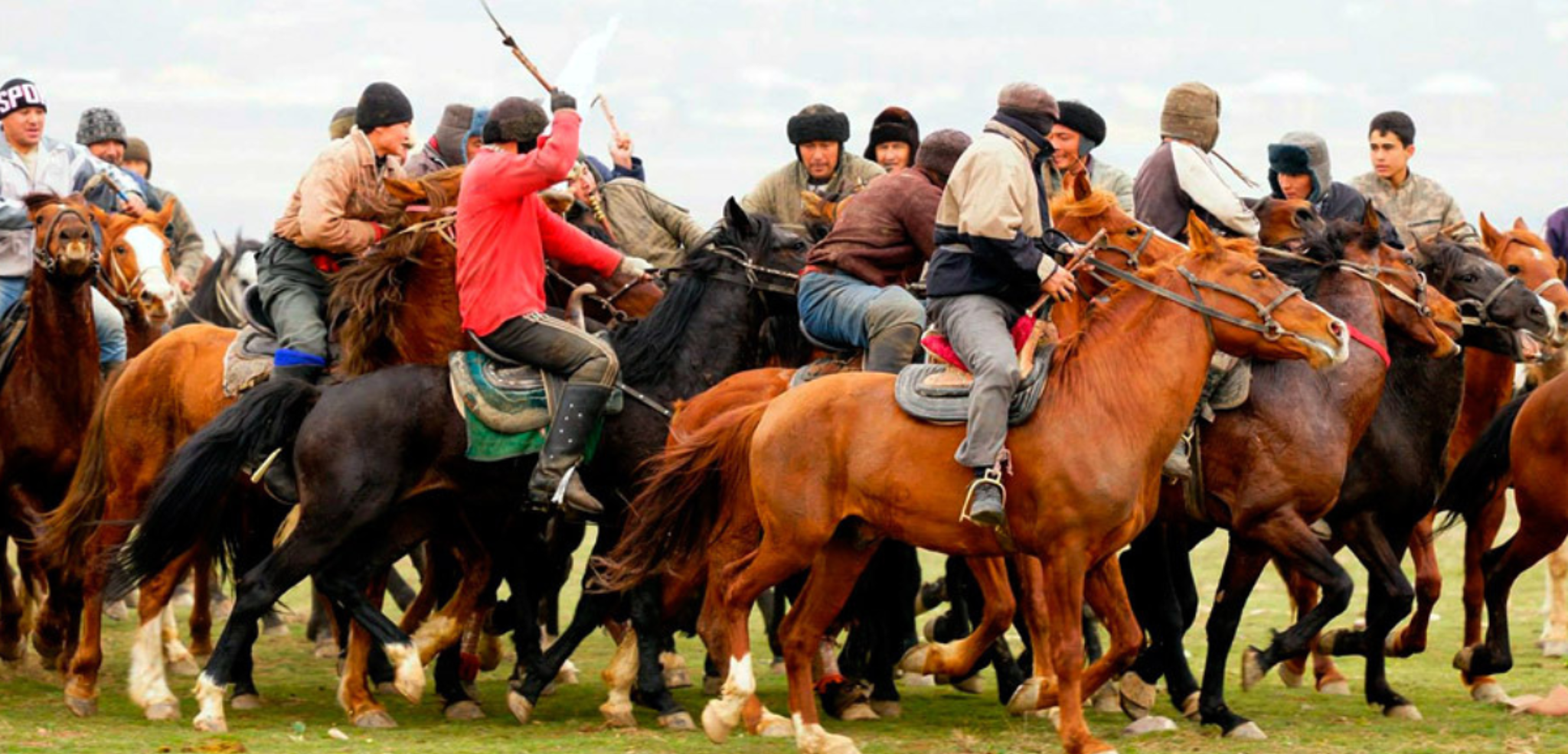 Temps fort de Navrouz, les jeux équestres Koupkari