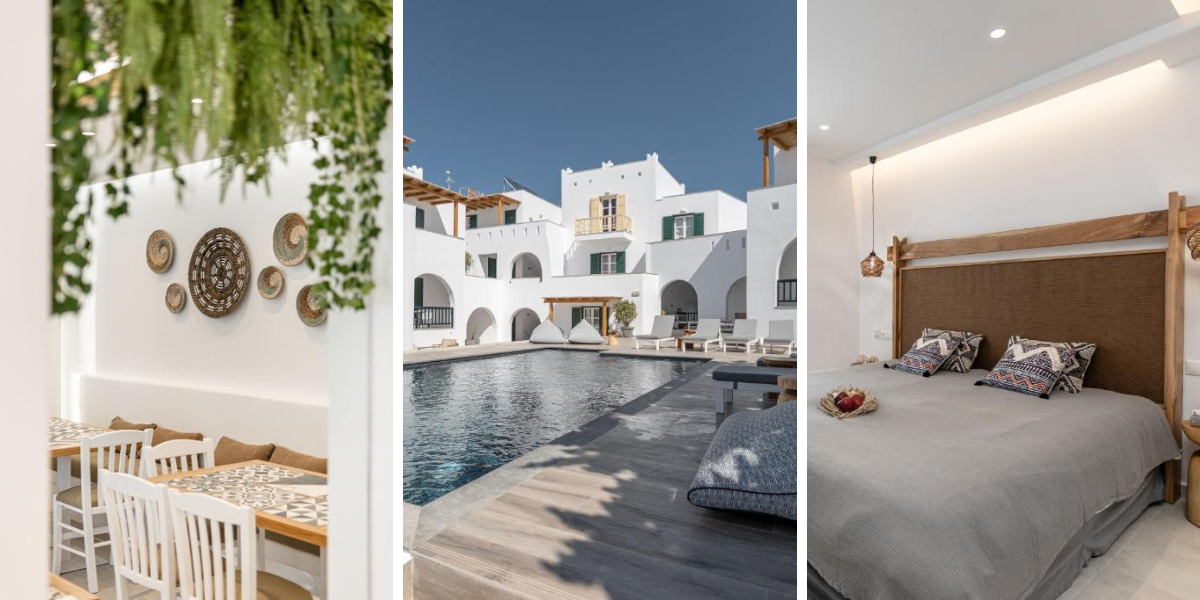 Votre hôtel à Naxos : Spiros boutique Naxos (ou similaire, selon date de départ) - jours 2 à 4 