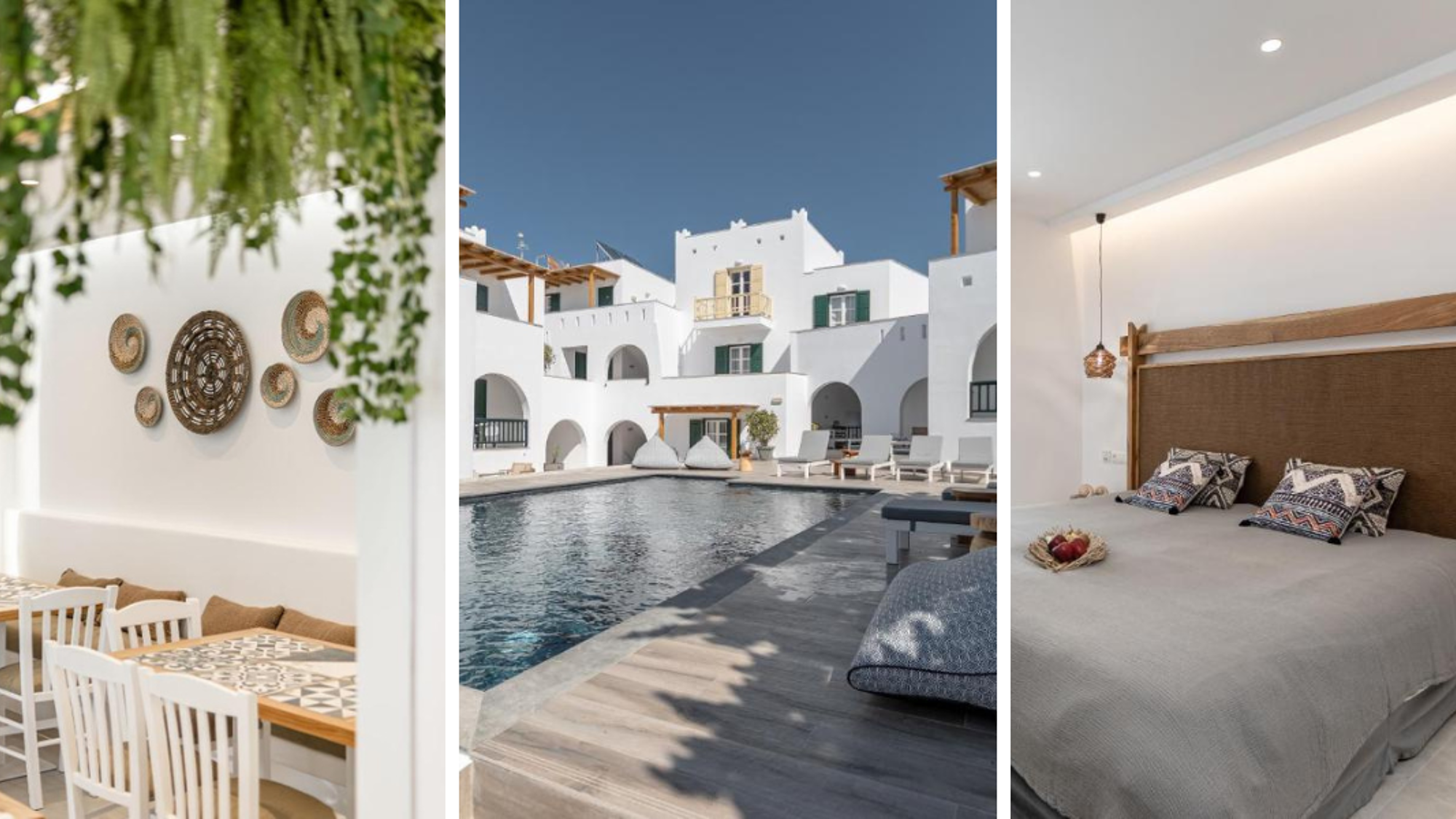 Votre hôtel à Naxos : Spiros boutique Naxos (ou similaire, selon date de départ) - jours 2 à 4