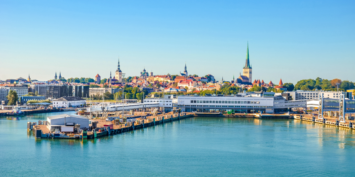 L'arrivée à Tallinn, Estonie - jour 6