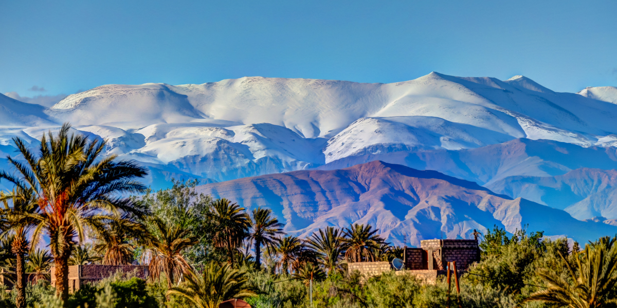 Bienvenue au Maroc, au pied de l'Atlas ! 