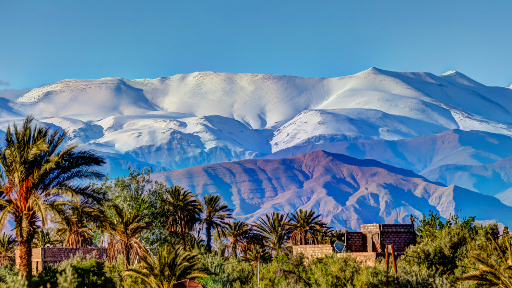 Bienvenue au Maroc, au pied de l'Atlas !