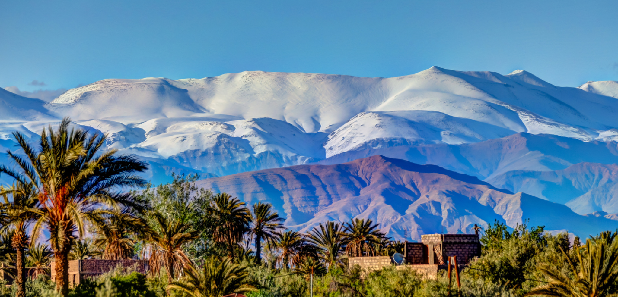 Bienvenue au Maroc, au pied de l'Atlas !