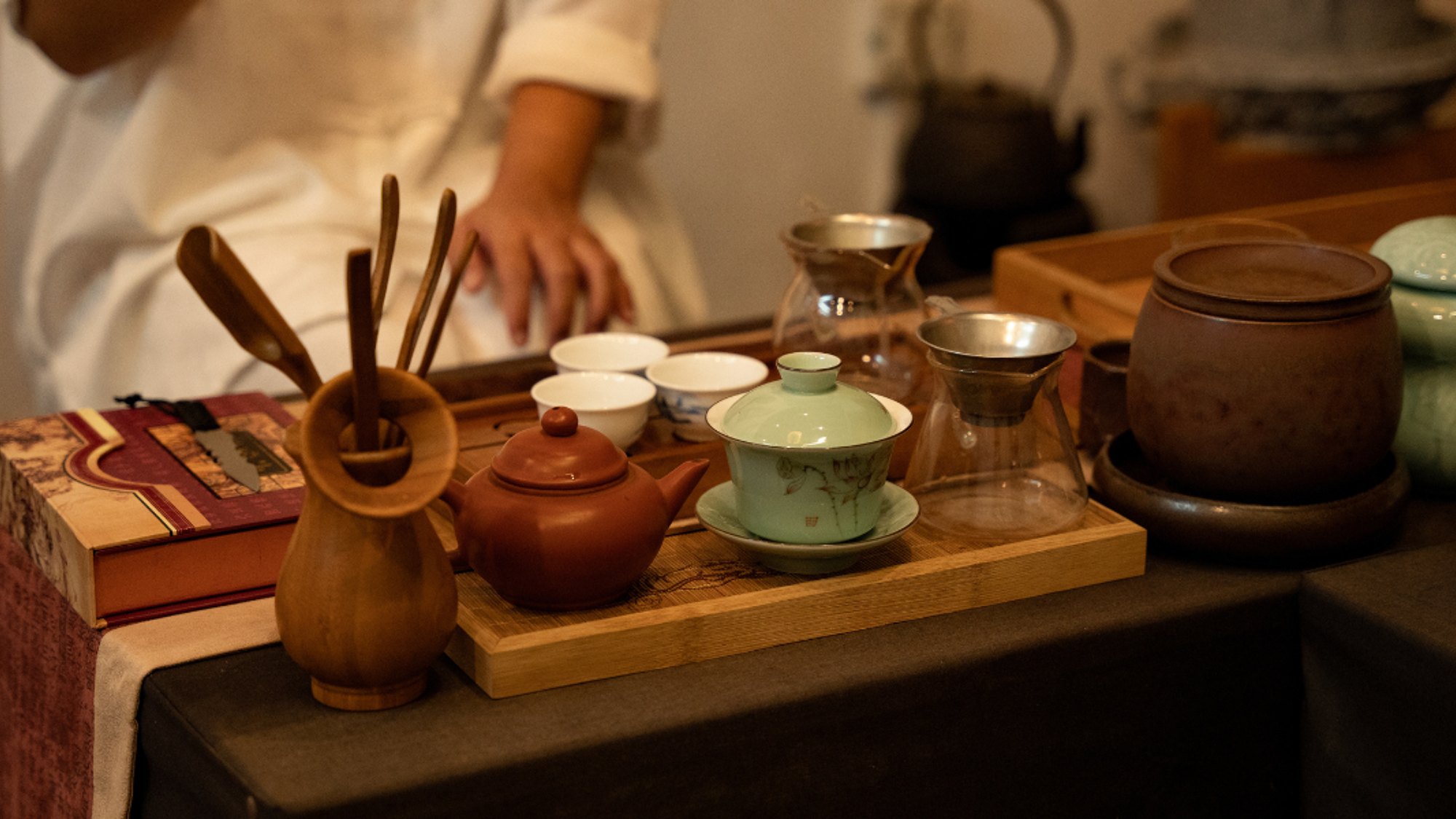 Dégustation de thé, Guilin, Chine ©Lisa-Pradier