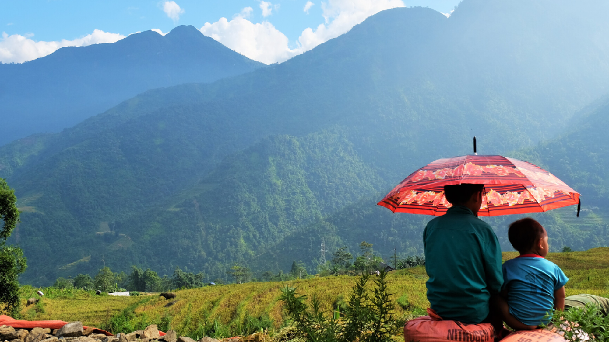 Ses paysages époustouflants...