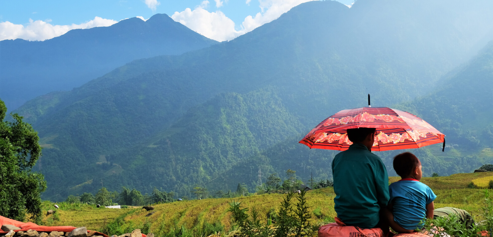 Ses paysages époustouflants...