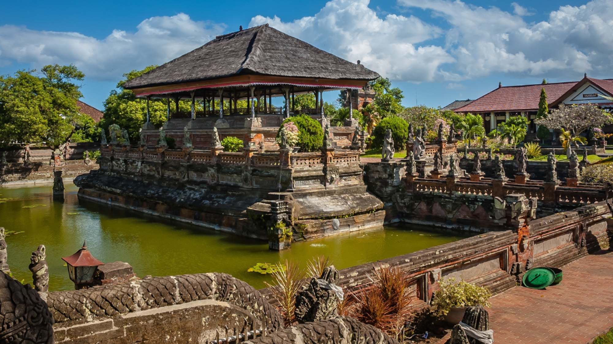 Le palais royal de Klungkung