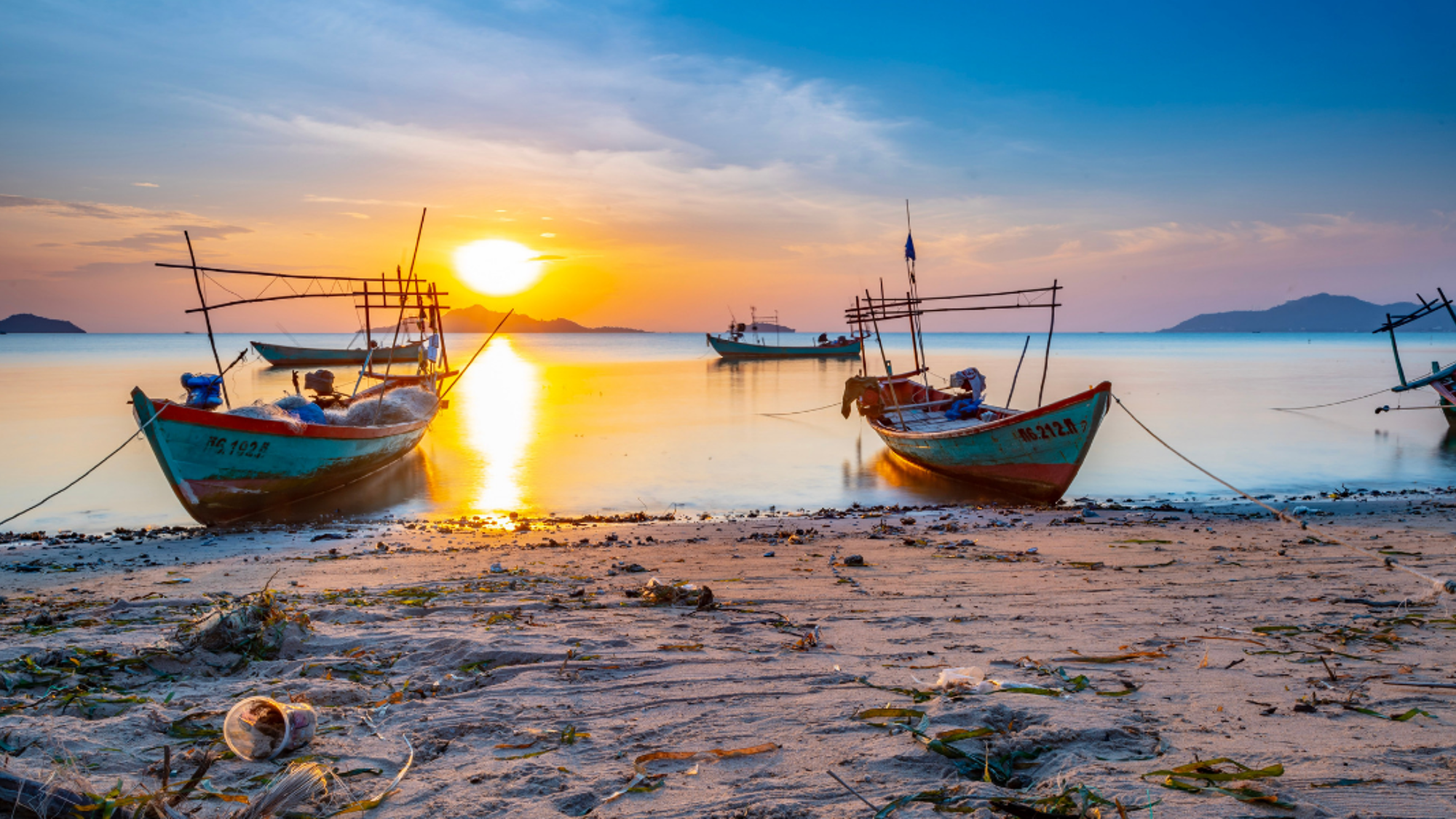 Sur l'île de Koh Trong