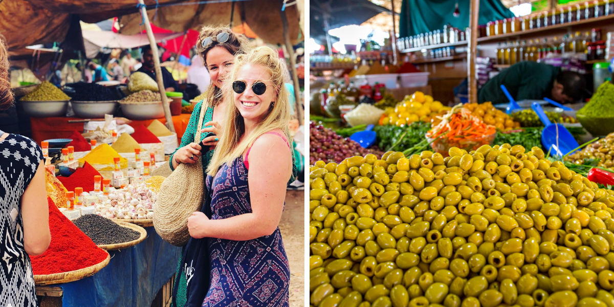 Des couleurs et saveurs des souks