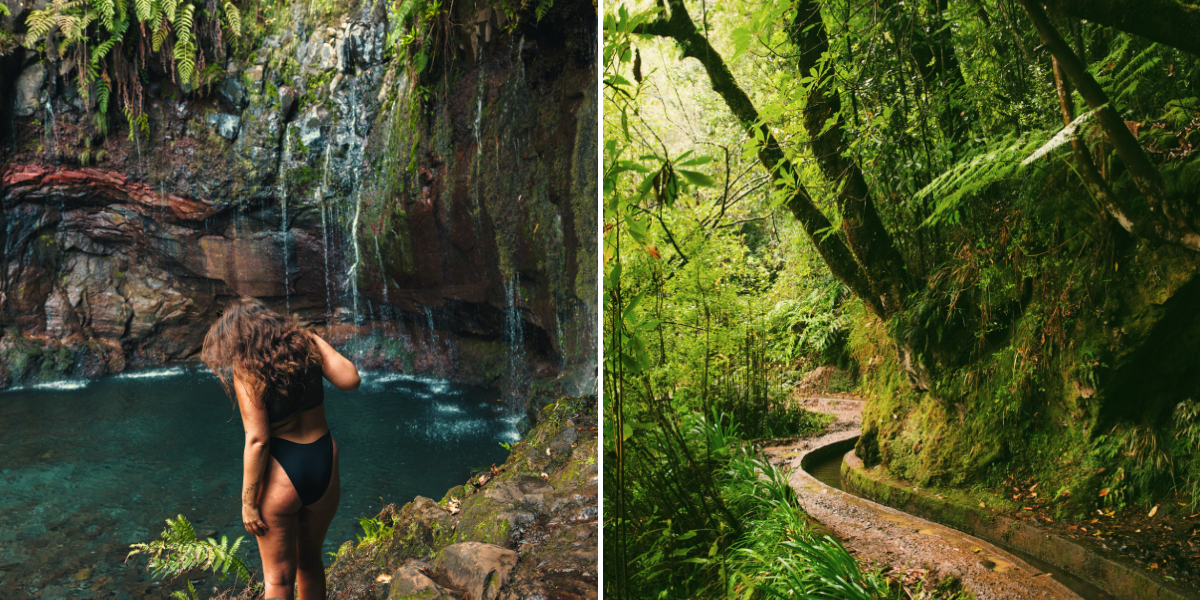 Levada des 25 fontaines, Rabaçal, Madère ©Matej Simko et ©Jacint Bofill / Pexels