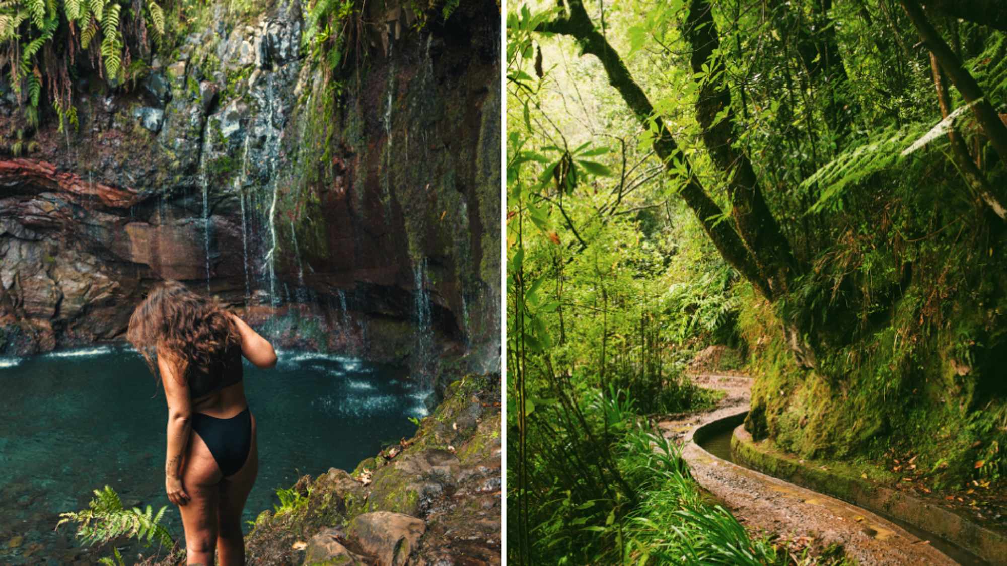 Levada des 25 fontaines, Rabaçal, Madère ©Matej Simko et ©Jacint Bofill / Pexels