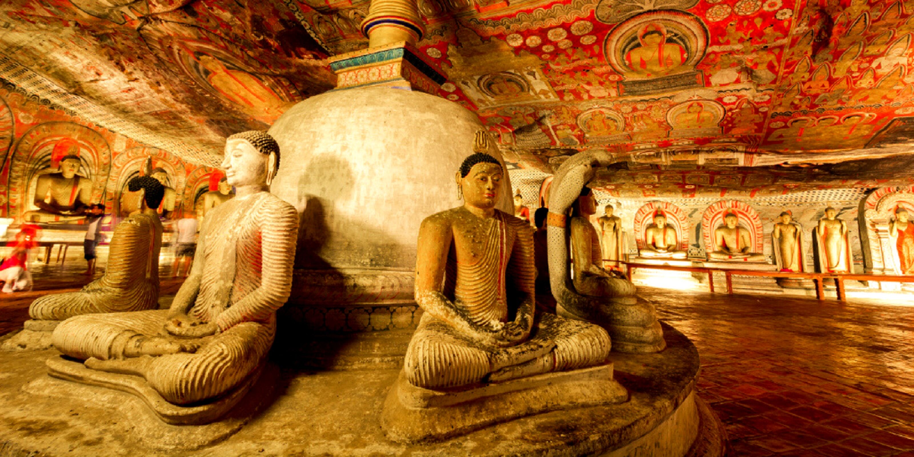 Les grottes sacrées deDAmbulla