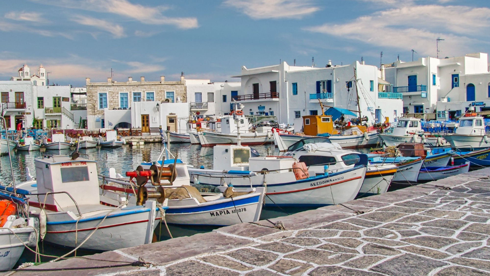 Direction Paros et ses petits ports de pêche typiques - jours 5 et 6