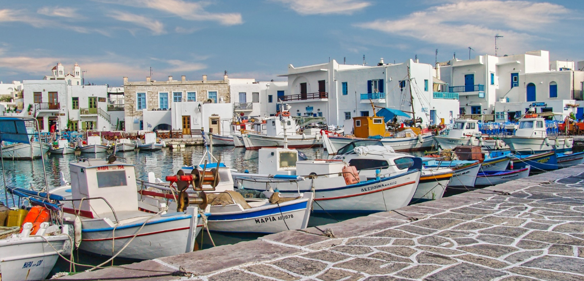 Direction Paros et ses petits ports de pêche typiques - jours 5 et 6