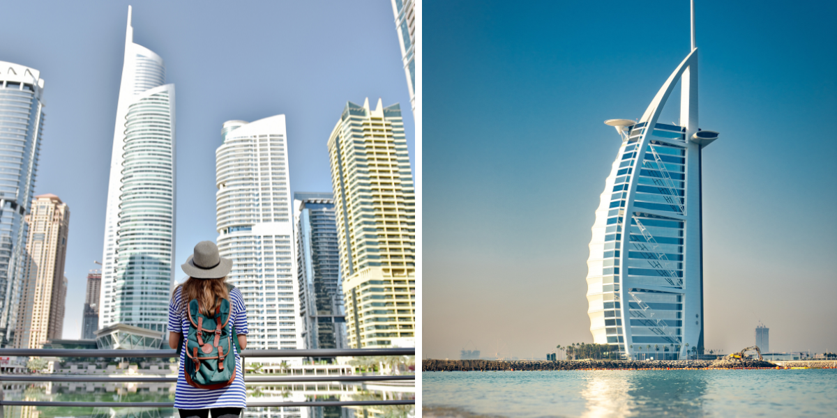 Les gratte-ciel imposants 