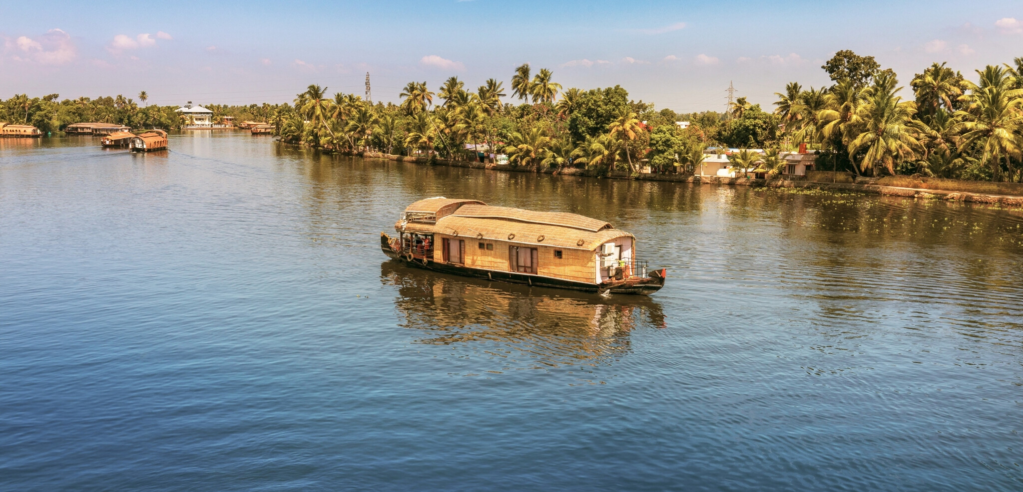 Votre hébergement flottant à Alleppey (ou similaire), Kerala, Inde