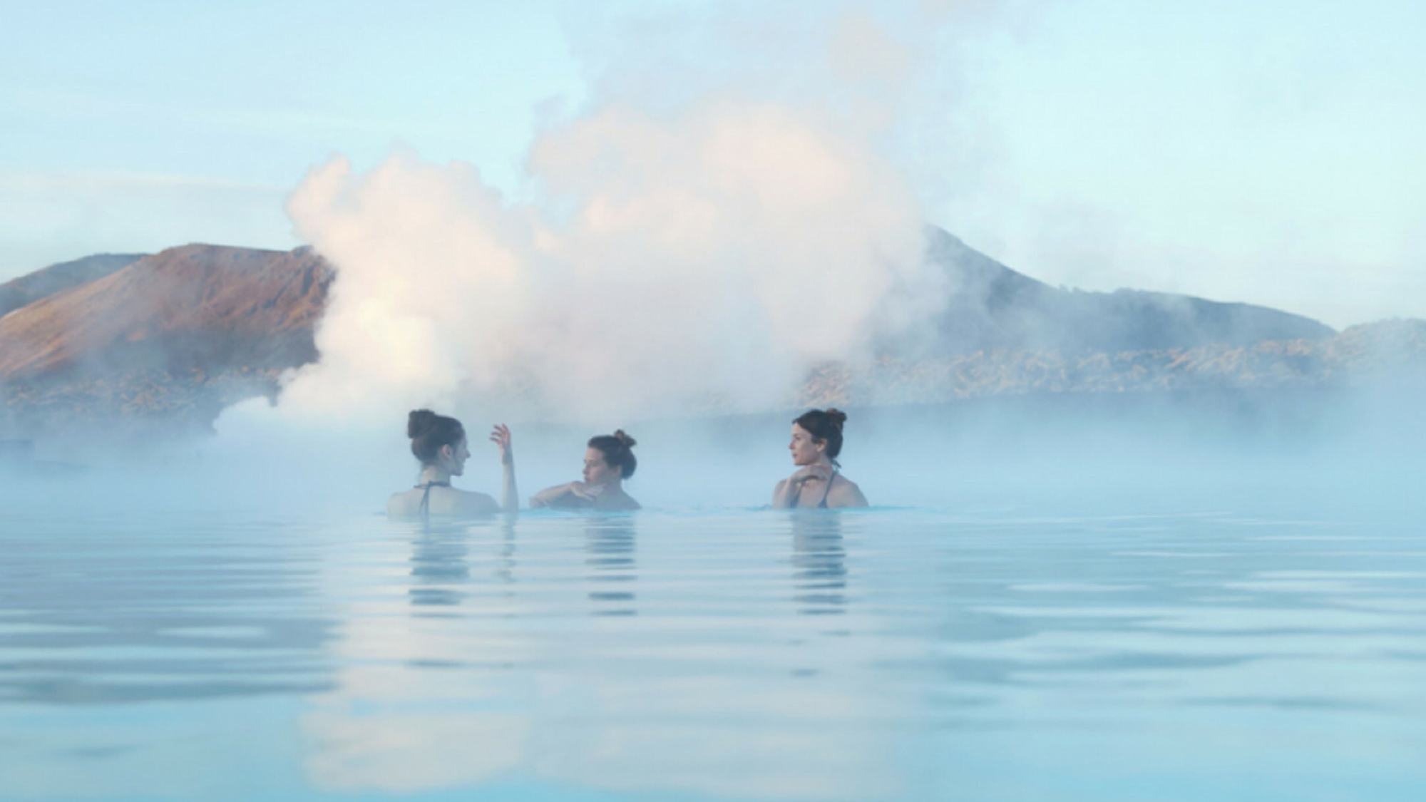 Un instant de détente entre copines au Blue Lagoon - jour 4