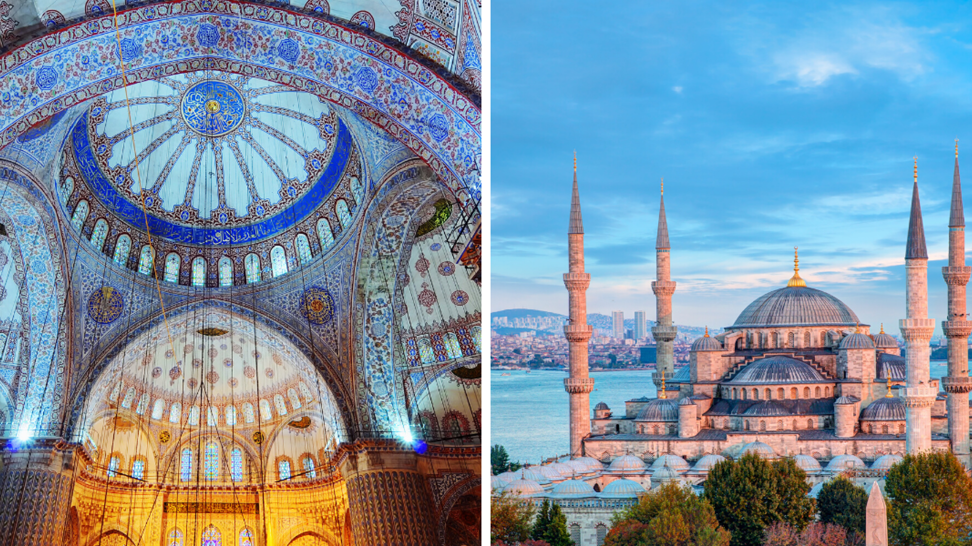 Visitez la ville : de la Mosquée Bleue...