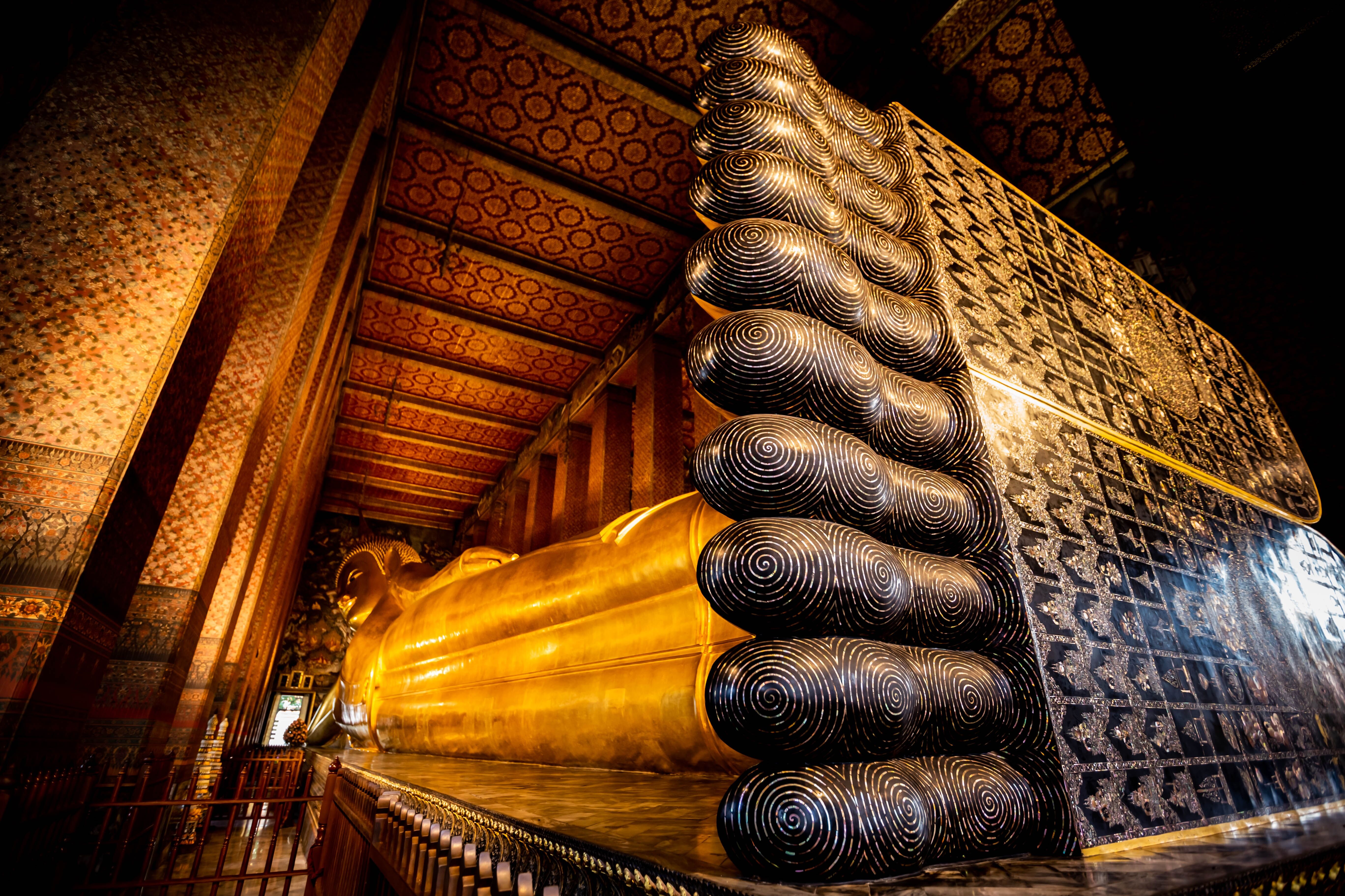 Le Wat Pho et son Bouddha couché 