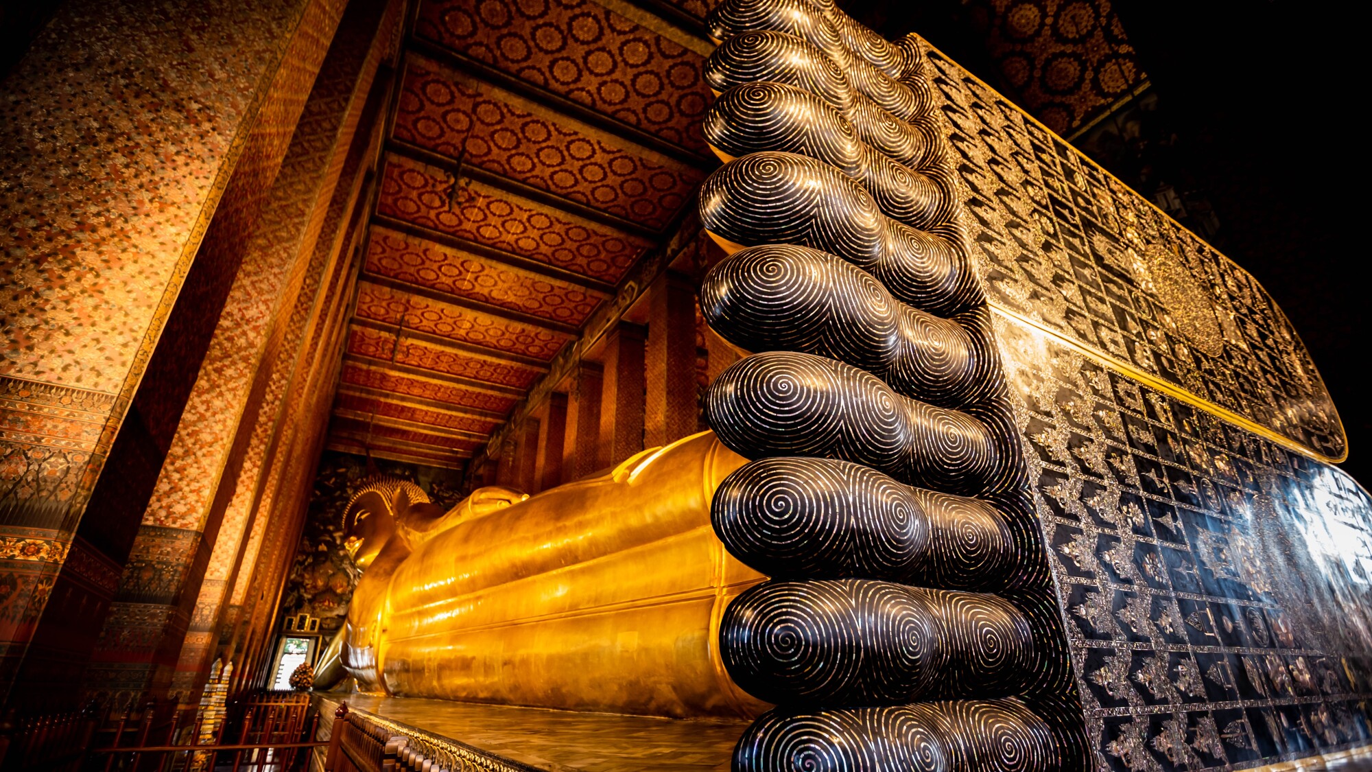 Le Wat Pho et son Bouddha couché