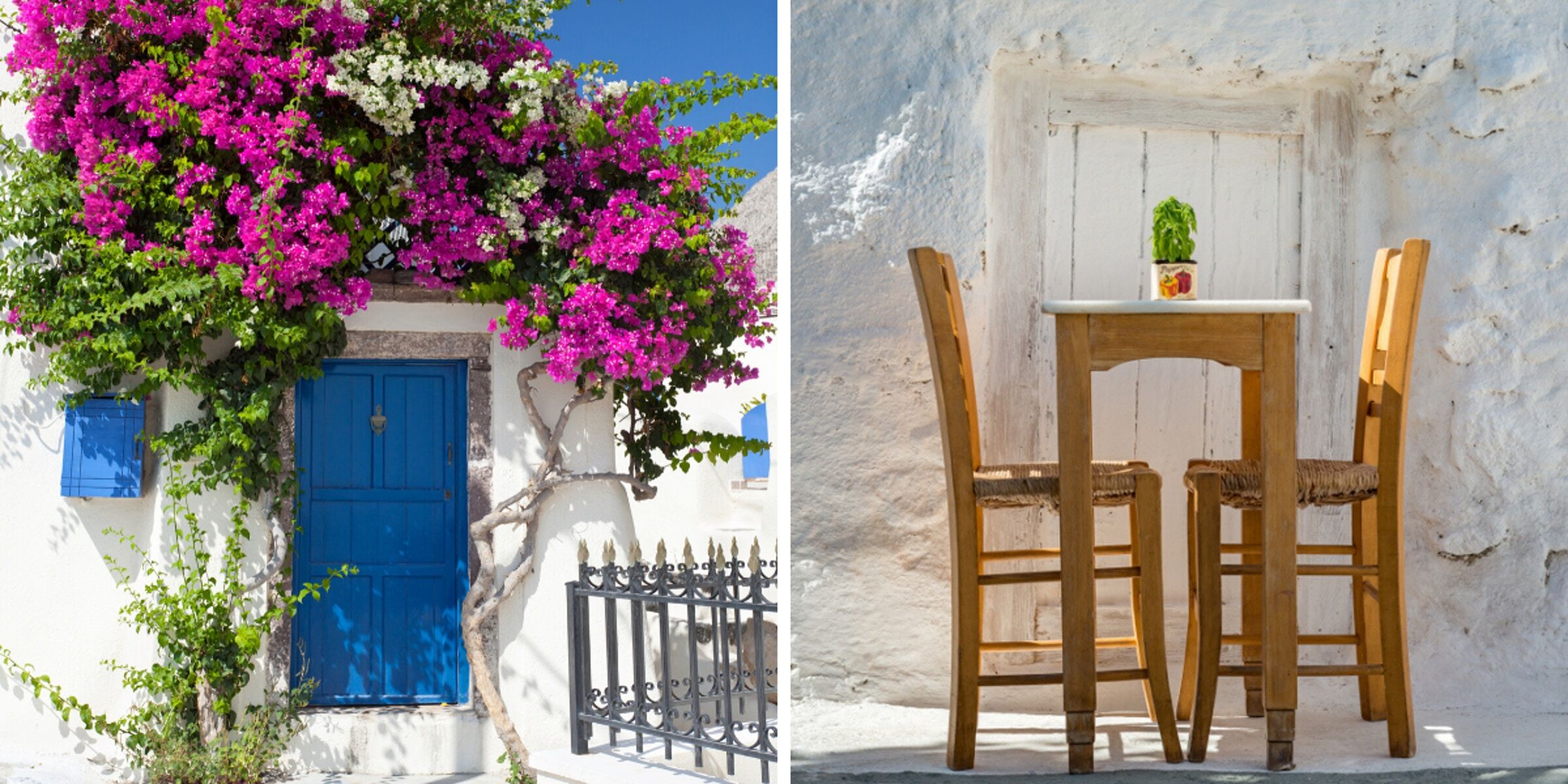 Dans les ruelles de Santorin