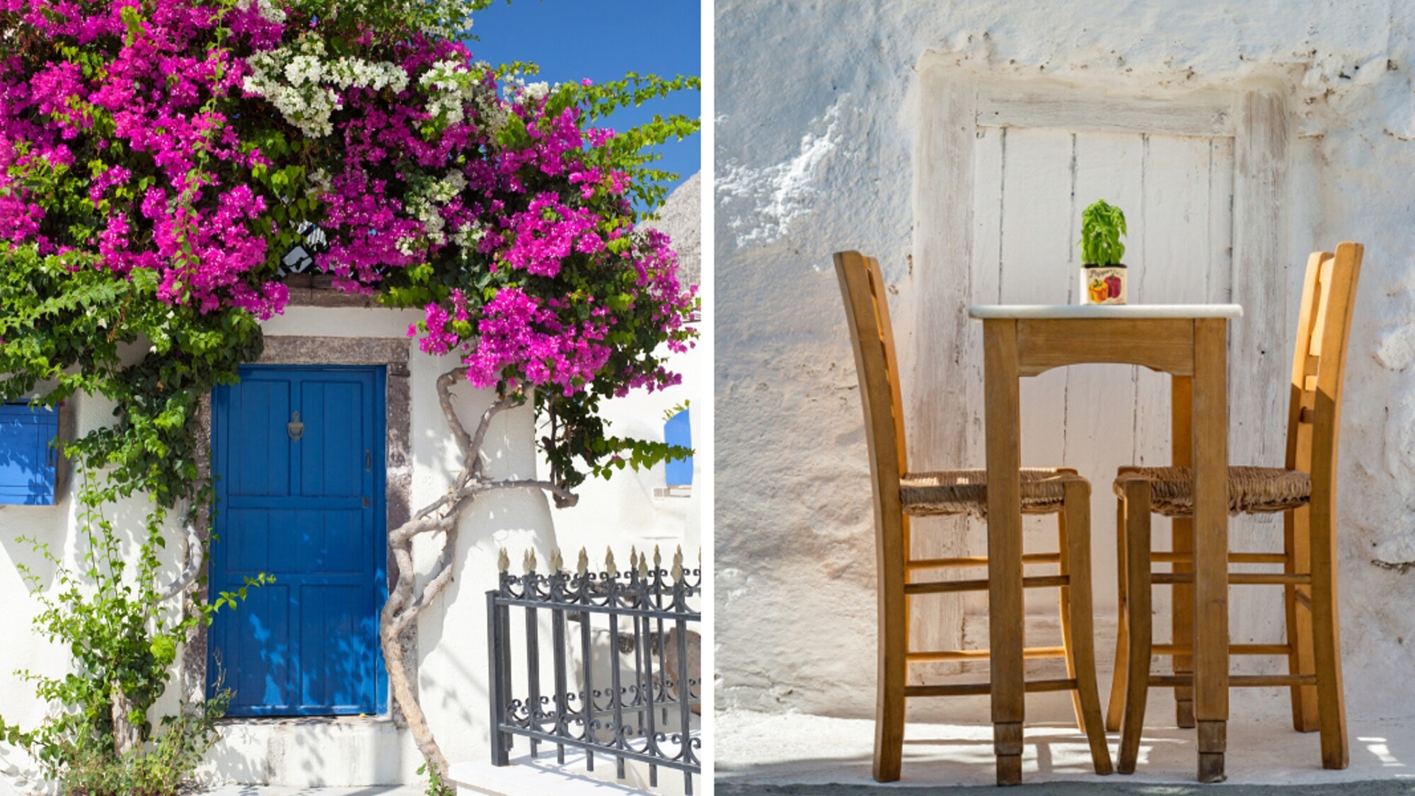 Dans les ruelles de Santorin