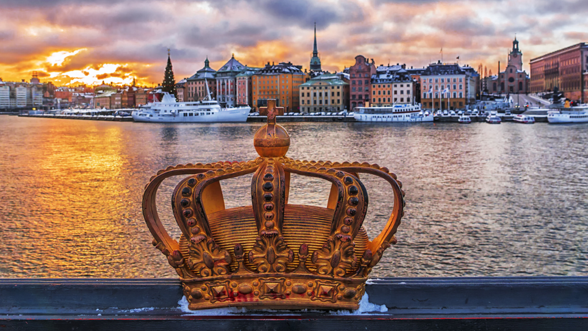 La Couronne royale sur le pont de Skeppsholm