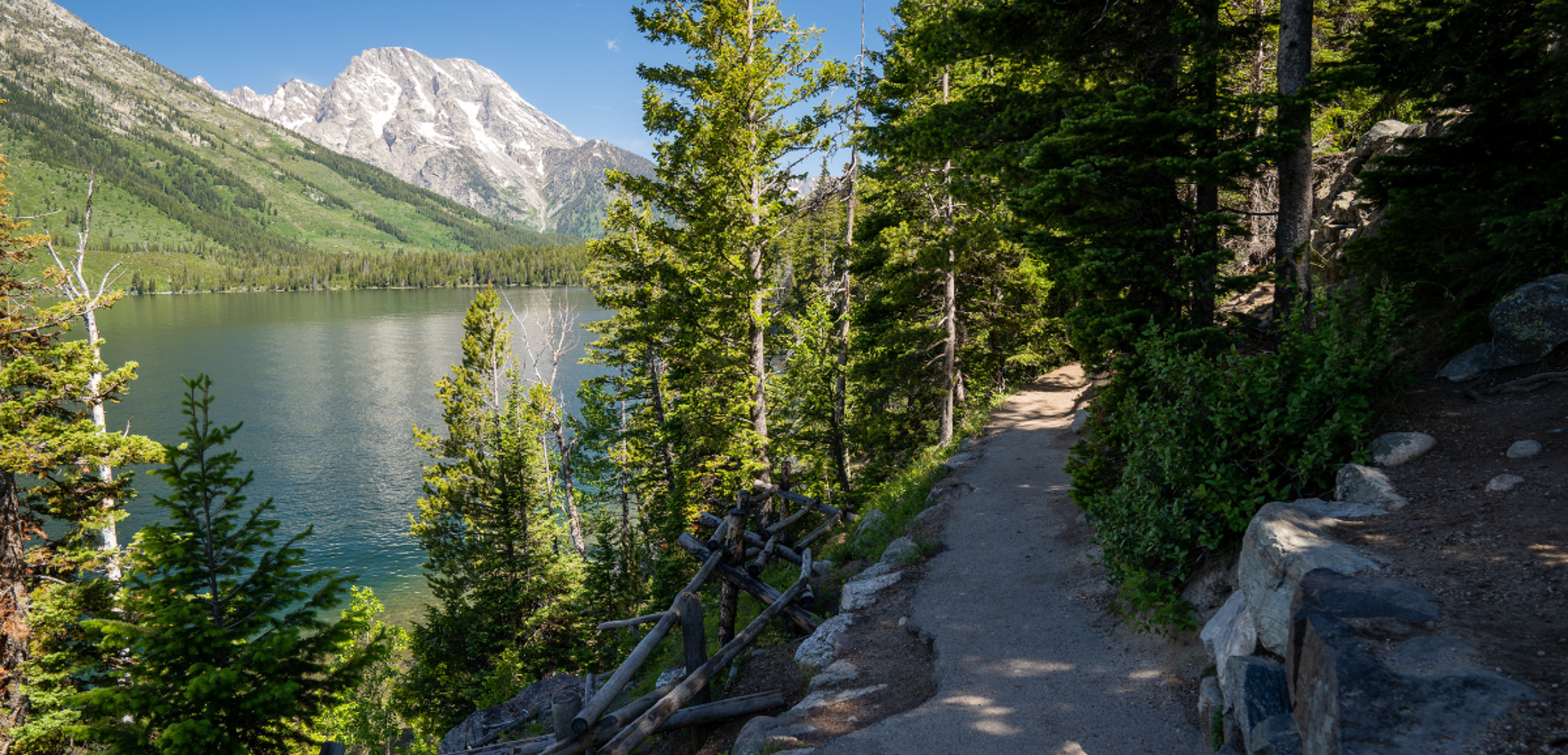 Une balade au Jenny Lake dans le parc de Grand Teton - jour 10