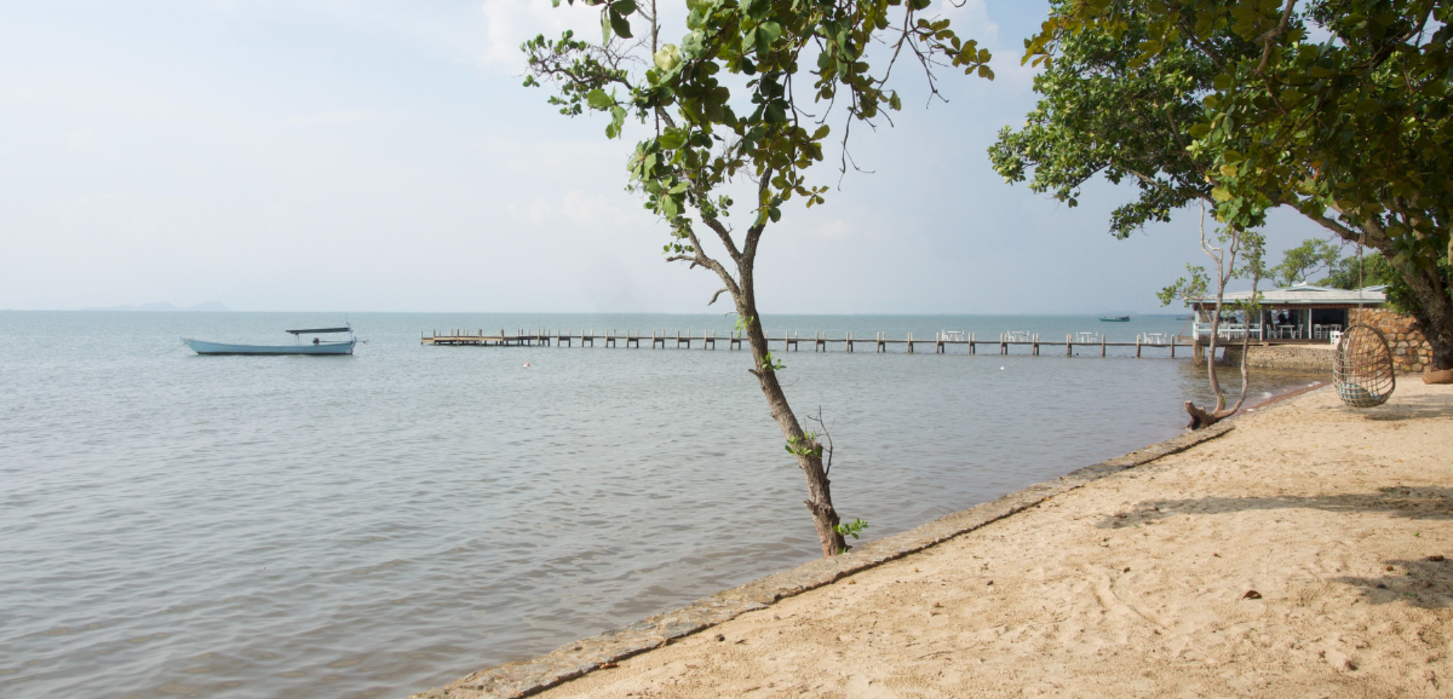 Chill sur la plage de Kep