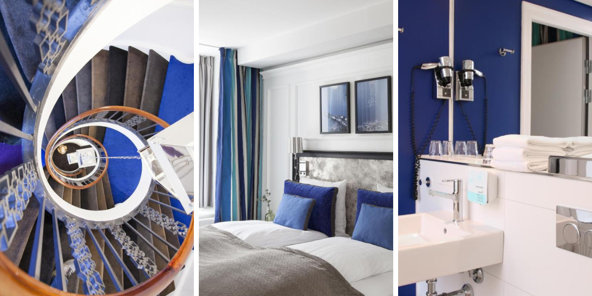 Les intérieurs de votre hébergement Absalon Boutique Hotel (ou similaire, photos non contractuelles) dans le quartier branché de Vesterbro, à Copenhague 