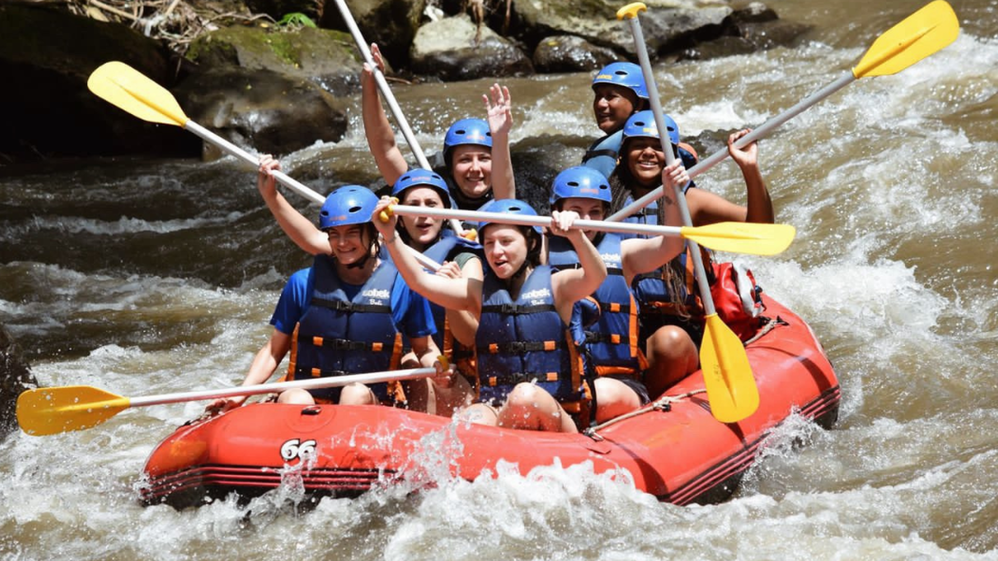 Une descente en rafting entre copines - jour 7