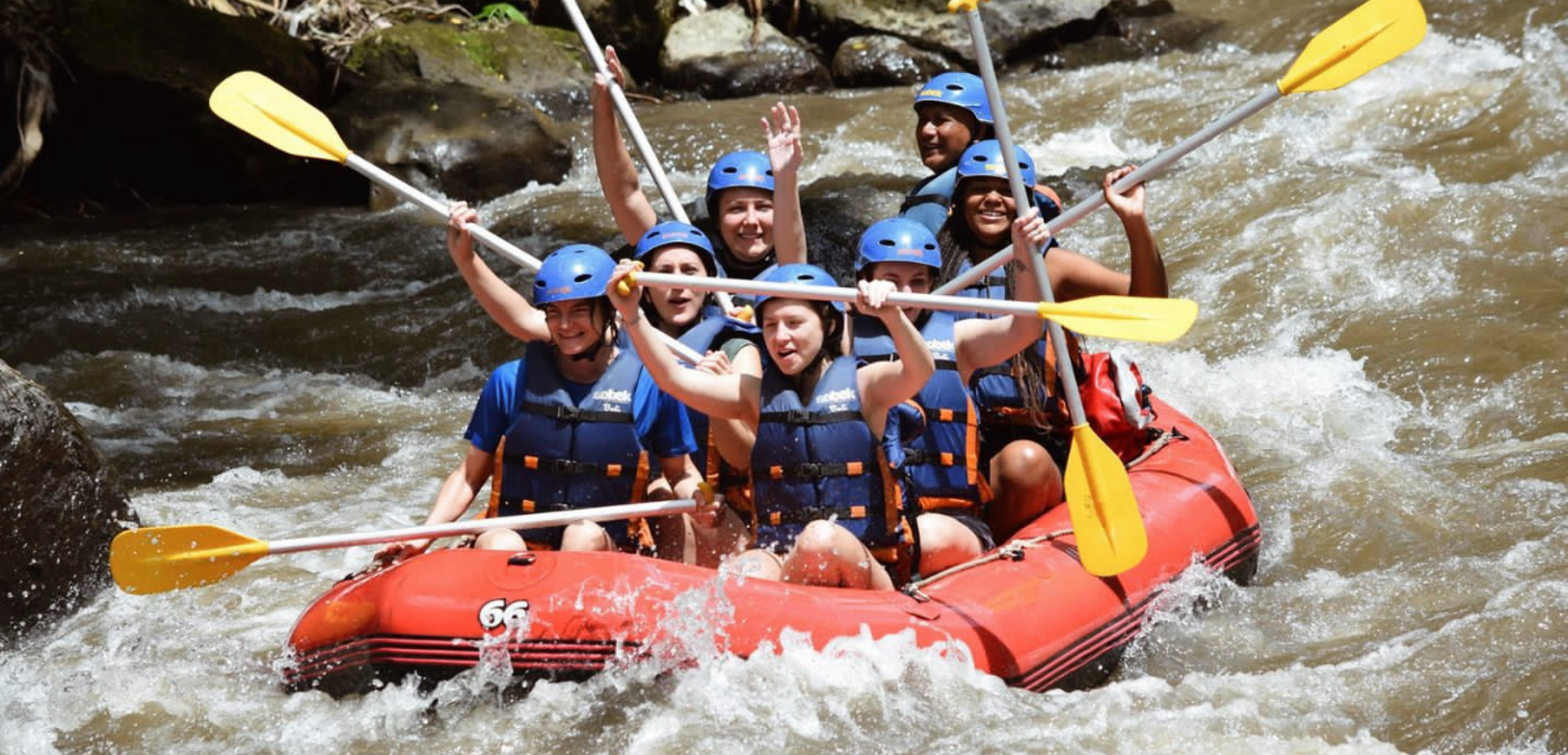 Une descente en rafting entre copines - jour 7